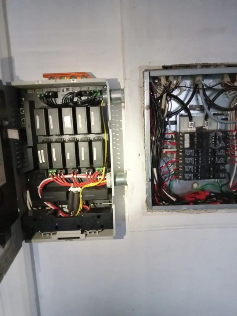 Electrical panel upgrade completed for Commercial Electrician Services in Collinsville